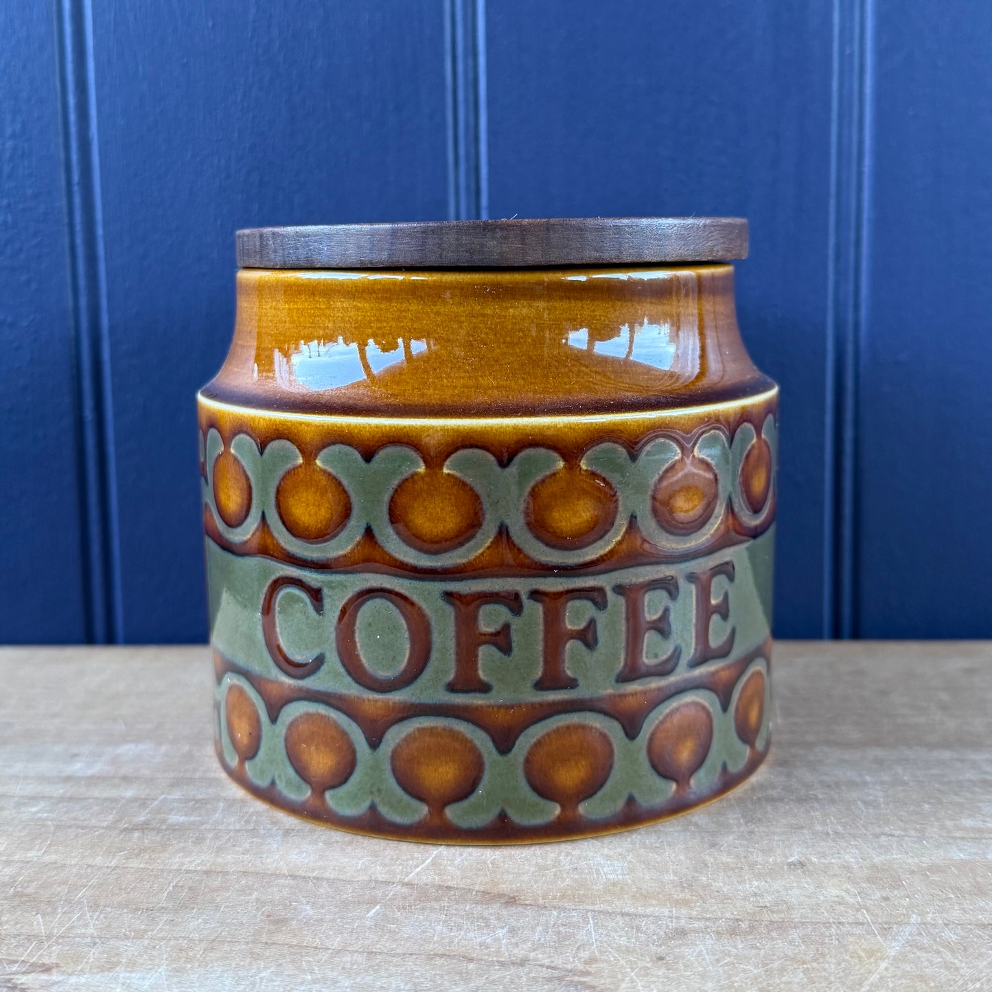 Vintage Hornsea Pottery Bronte Storage Jars | retro 1970s | MCM
