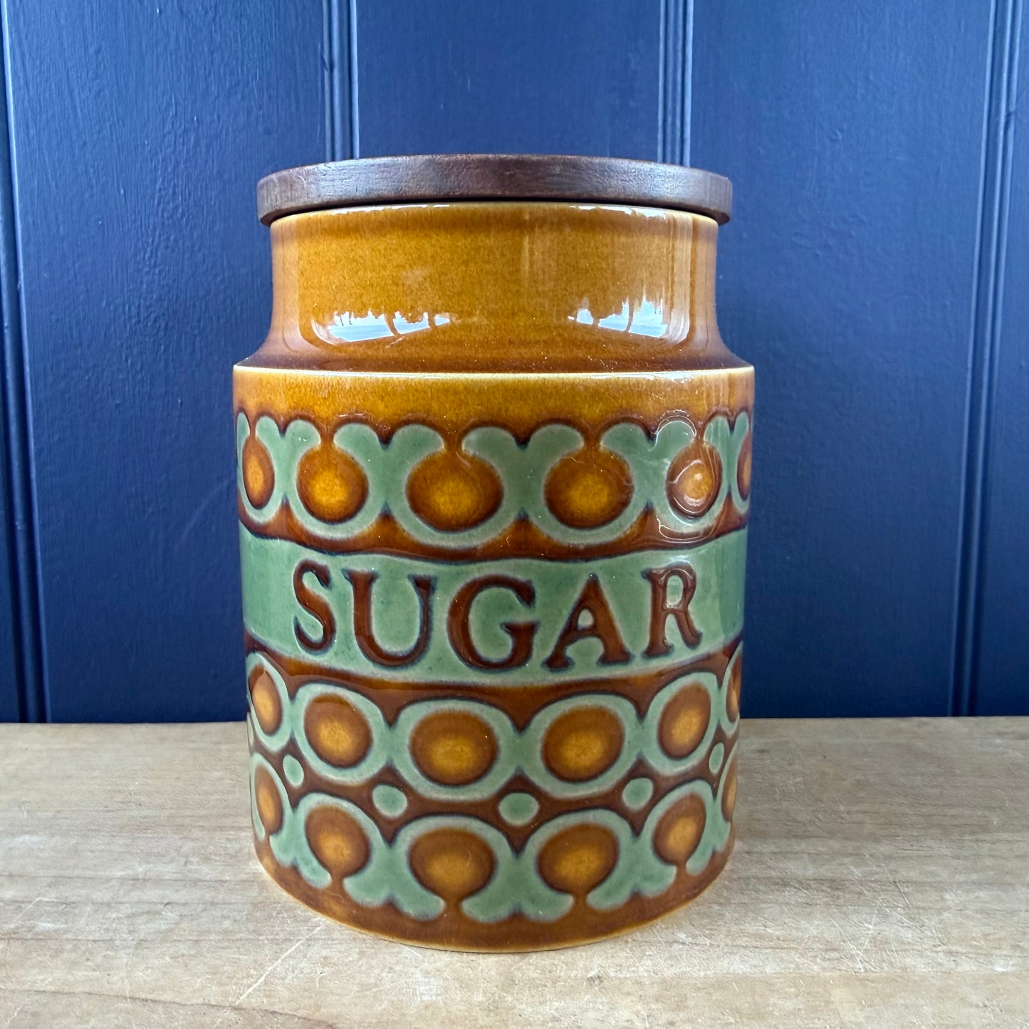Vintage Hornsea Pottery Bronte Storage Jars | retro 1970s | MCM