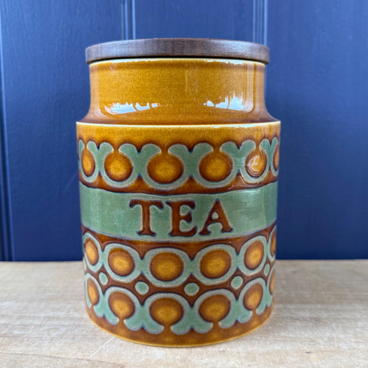 Vintage Hornsea Pottery Bronte Storage Jars | retro 1970s | MCM