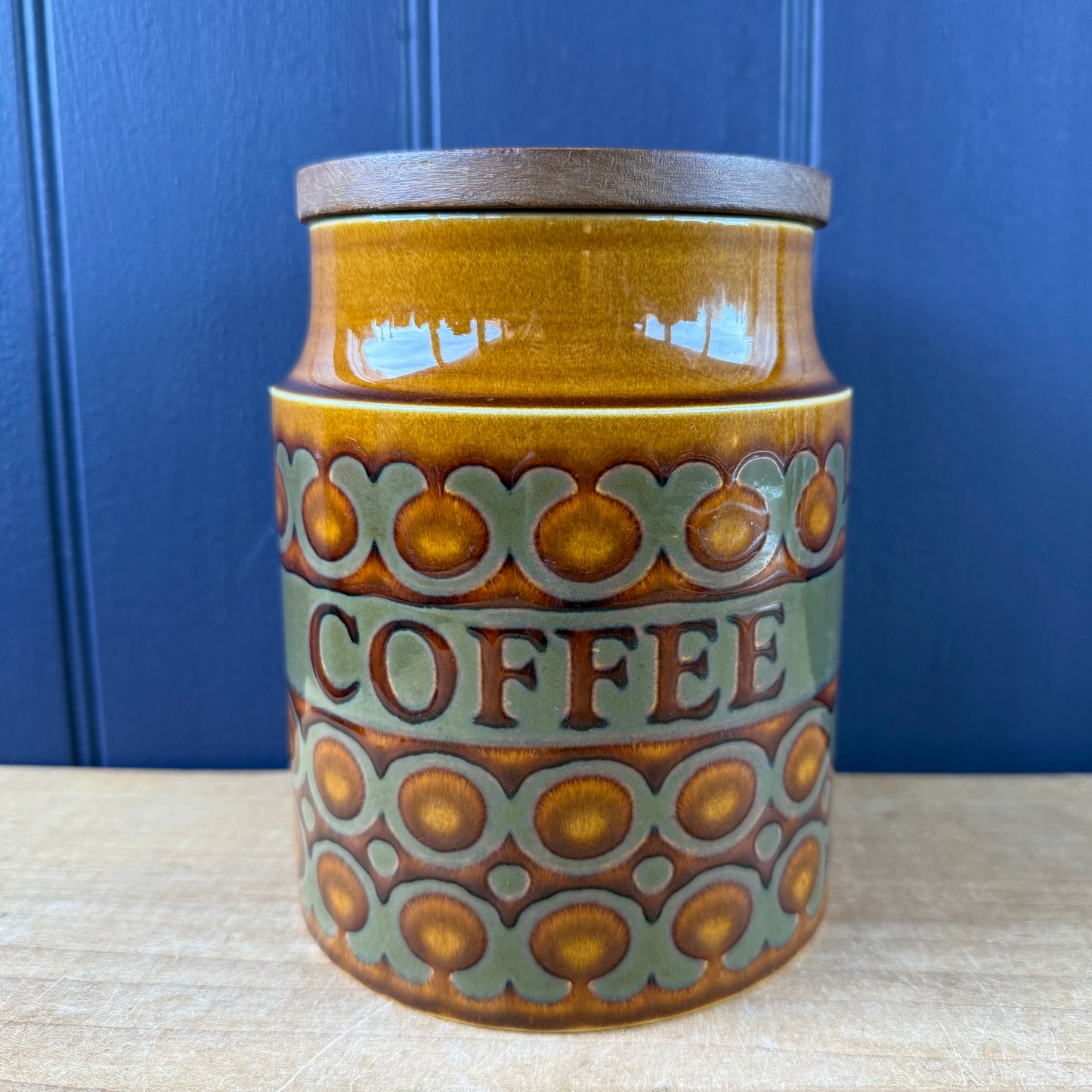 Vintage Hornsea Pottery Bronte Storage Jars | retro 1970s | MCM
