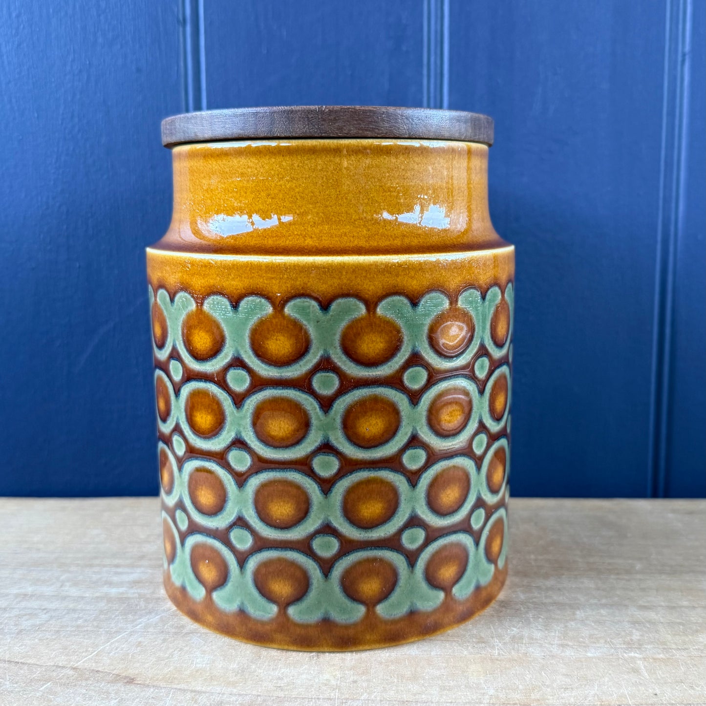 Vintage Hornsea Pottery Bronte Storage Jars | retro 1970s | MCM