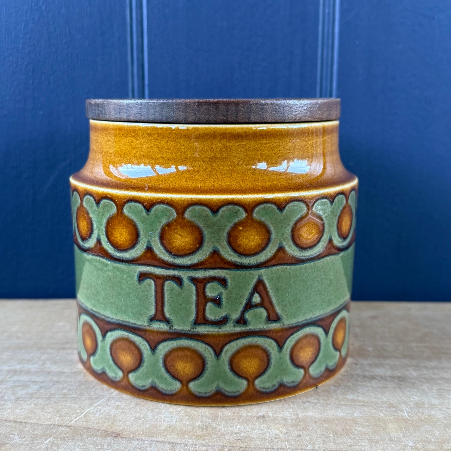 Vintage Hornsea Pottery Bronte Storage Jars | retro 1970s | MCM